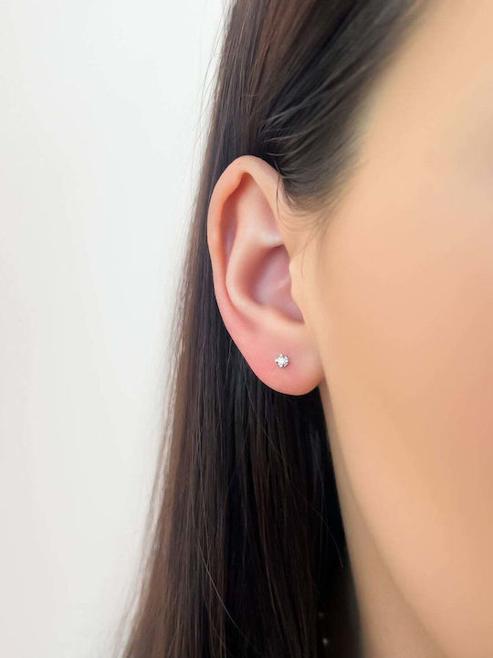 Sorelly Cercei din White Gold cu Diamant