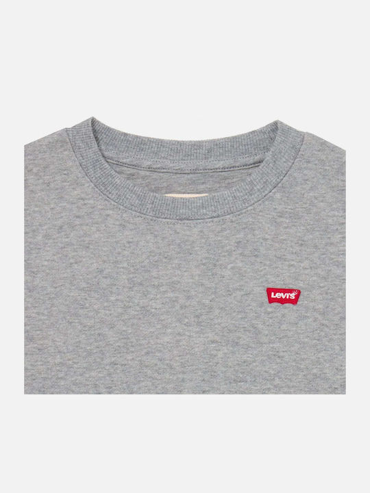 Детски Суичър Сив Crewneck