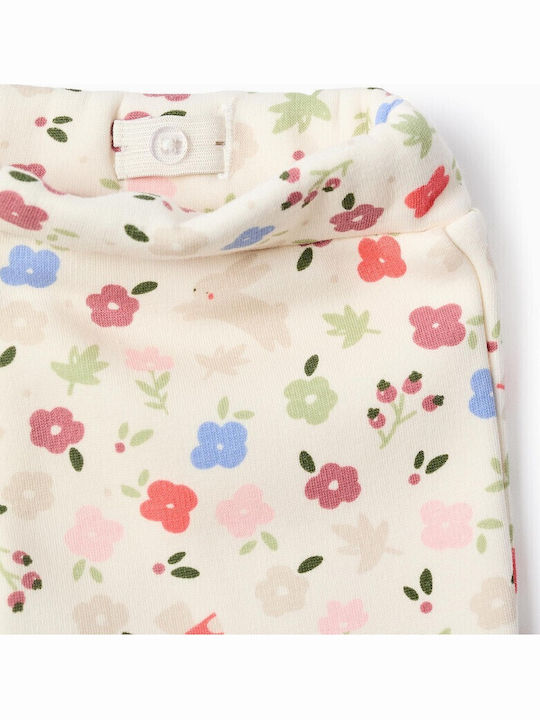 Pantaloni De Trening Pentru Copii Ecru Ecru