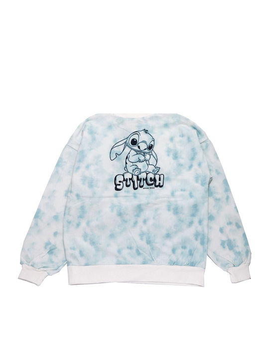 Kinder-Sweatshirt Light Blue Lilo Stitch