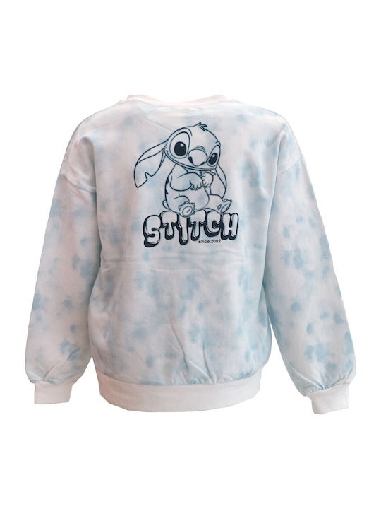 Kinder-Sweatshirt Light Blue Lilo Stitch