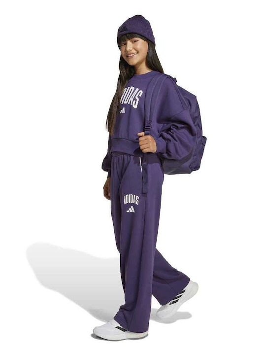 Kids Sweatpants Plum