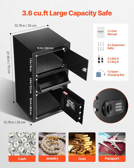 Vevor Сейф TDSBXJ1378131EP8M001V9
