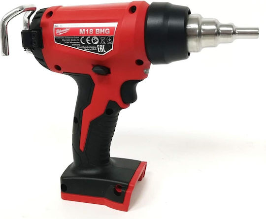 Milwaukee M18 BHG-0 Heat Gun 12V Solo with Maximum Temperature 470°C 4933459771