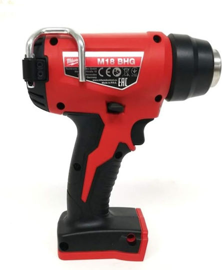 Milwaukee M18 BHG-0 Heat Gun 12V Solo with Maximum Temperature 470°C 4933459771