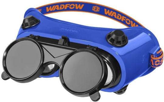 Schweißbrille Doppel-PVC Dunkle Linse Din8 Wadfow Wsg3811