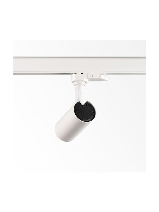 Ideal Lux Single LED Warm White Spot in White Color