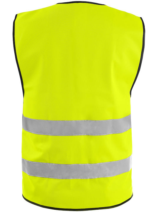 CXS Men's Safety Vest with Reflective Film Yellow