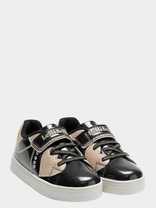 Παιδικά Sneakers με Σκρατς Μαύρα