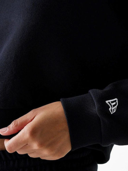 Cropped Γυναικείο Φούτερ Black