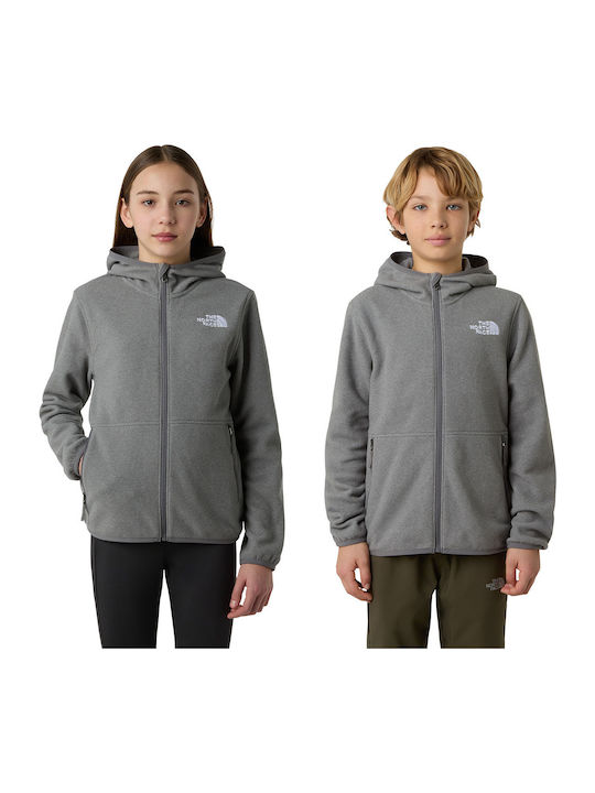 Kids Sweatshirt Fleece Hoodie with Pockets and Hood Grey Glacier