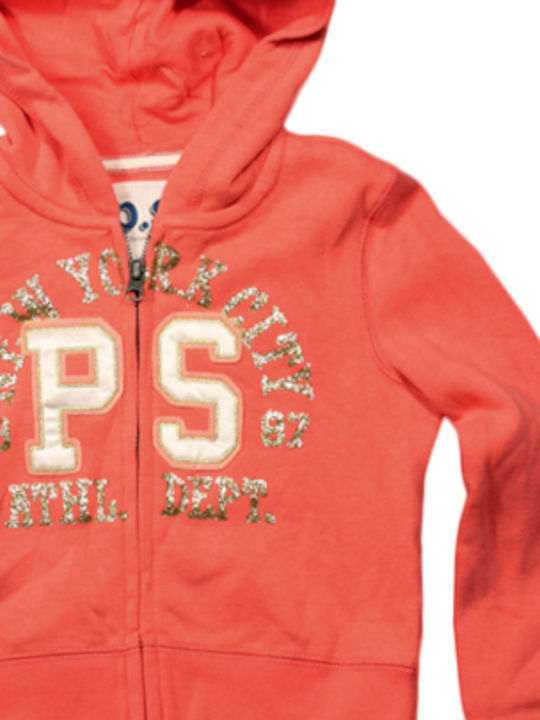 Kids Cardigan orange