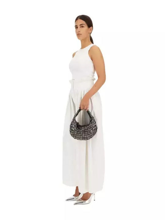 Leder Damentasche Handtasche Gray