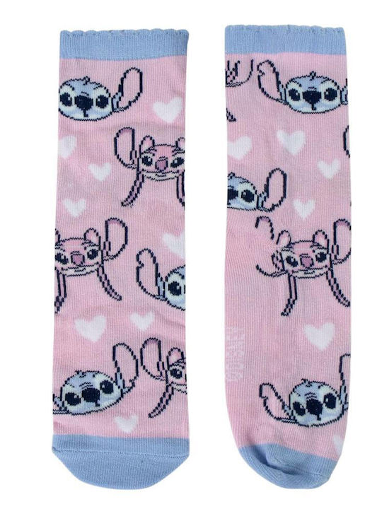 Disney Детски чорапи Stitch Multi 4 Чифта