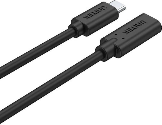 Unitek Mc Type-C Extension Cable Pd 100W 1.5m C14086 Black 1.5m