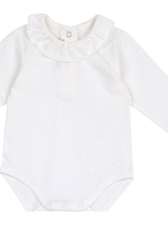 Chicco Babystrampler Langärmliges Weiß