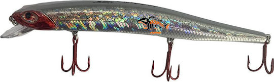 Artificial Cinnetic Crafty Minnow 15cm #9 White Zombie