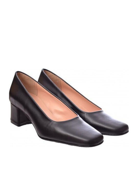 Anatomic Leather Black Heels