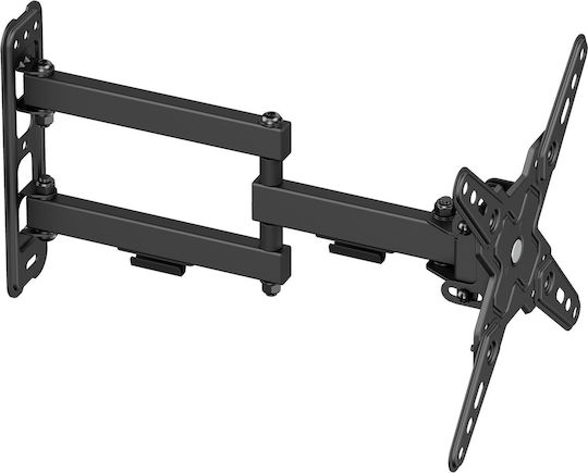 Cabletech UCH0195-1 Βάση Τηλεόρασης Τοίχου έως 43"