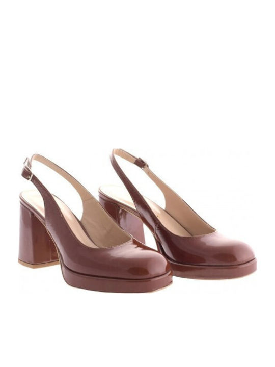 Pumps Tabac Braun