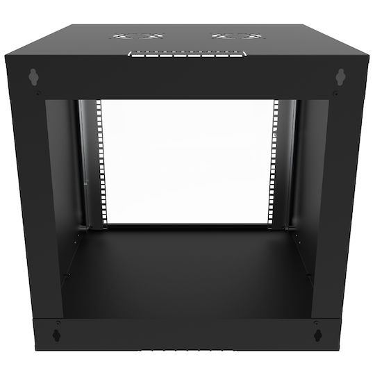 Canovate Монтиран на стена Рак кабинет 15U 55x40см Черен WC1S-9-15J4A