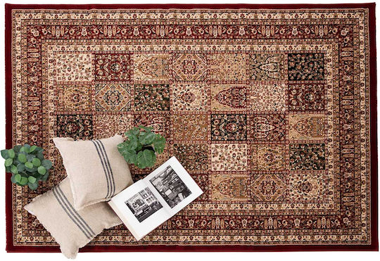 Royal Carpet Teheran 5093 Teppich Rechteckig Synthetisch,Polyester/Cotton/Leather Red