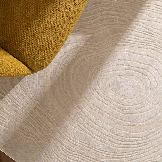 Royal Carpet Organic 249 Teppich Rechteckig Synthetisch,Polyester/Cotton/Leather Cream