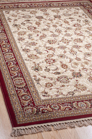 Klonaras Orian 170 Χαλί Ορθογώνιο Cream Red 160x230cm