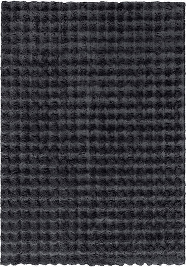 Lino Home Αντιολισθητικό Χαλί Ορθογώνιο D.grey 160x230cm
