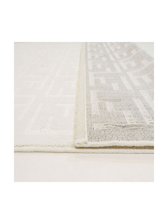 Ezzo Pavia E892a3r Teppich Rechteckig Synthetisch,Polyester/Cotton/Leather Cream