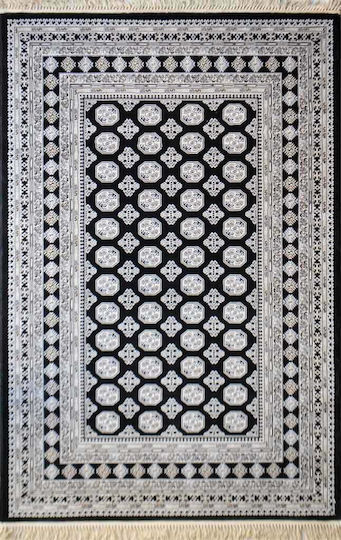 Ragolle Teppich Rechteckig Synthetisch,Polyester/Cotton/Leather Davinci Grey