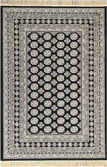 Ragolle Teppich Rechteckig Synthetisch,Polyester/Cotton/Leather Davinci Grey