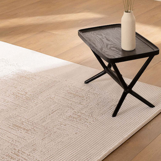 Royal Carpet Bianca 680a Teppich Rechteckig Synthetisch,Polyester/Cotton/Leather Beige