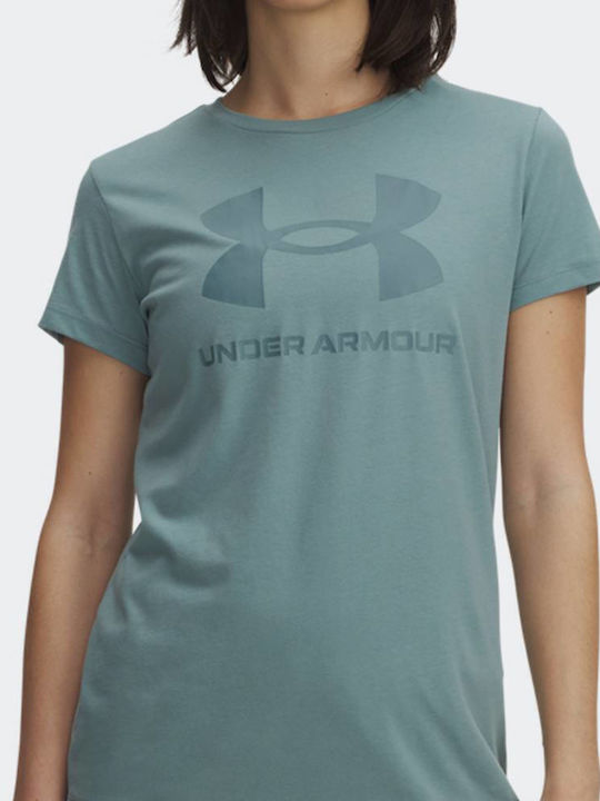 Logo Ss Bluza Damă Sport Albastră