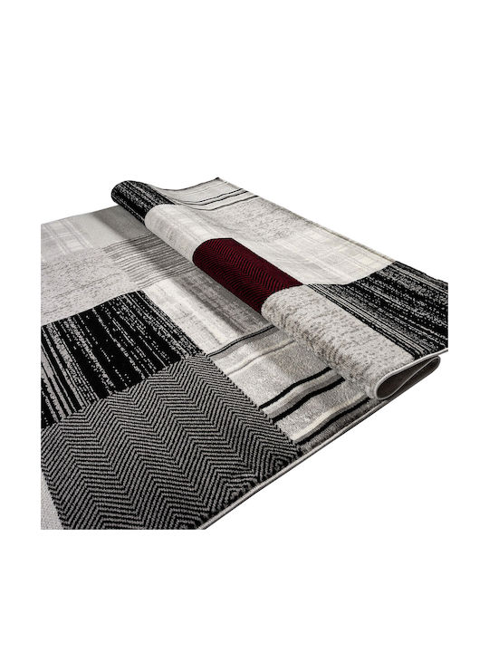 Balsan Χαλί Ορθογώνιο Grey Red 200x290cm