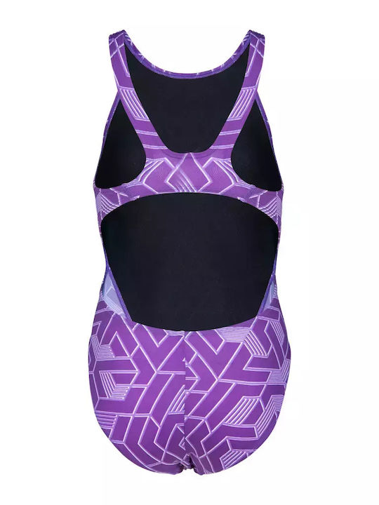 Arena Παιδικό Μαγιό Ολόσωμο Black/team Purple