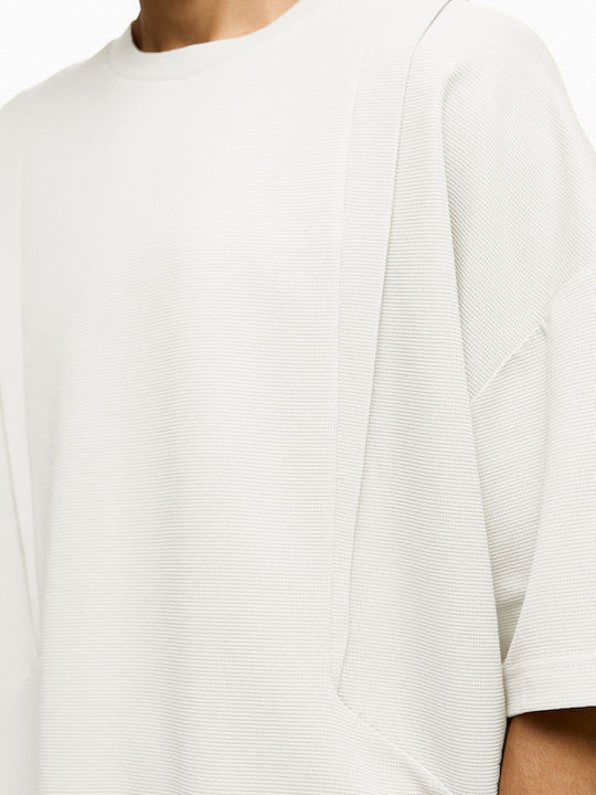 T-shirt Εκρού