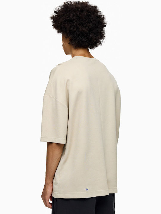 T-shirt Μπεζ
