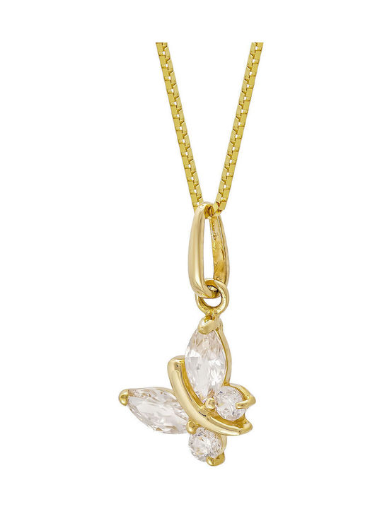Kiriakos Gofas с дизайн Пеперуда от Злато 14K