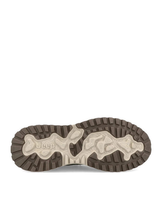 Мъжки Високи Сникърси Dk.navy / Dk.brown
