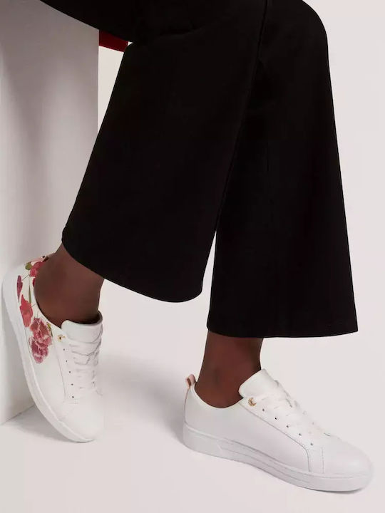 Sneakers White / Flowers
