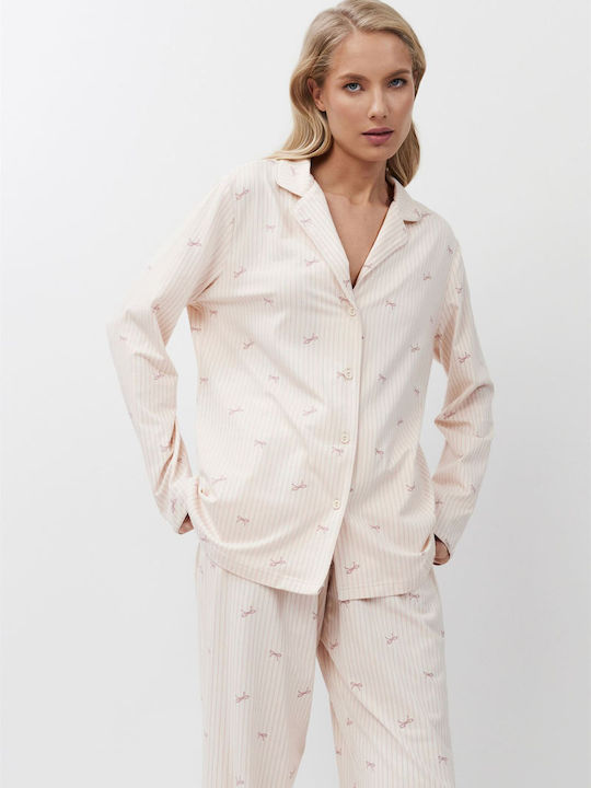 Aruelle Set Pijamale pentru Femei Soft Pink
