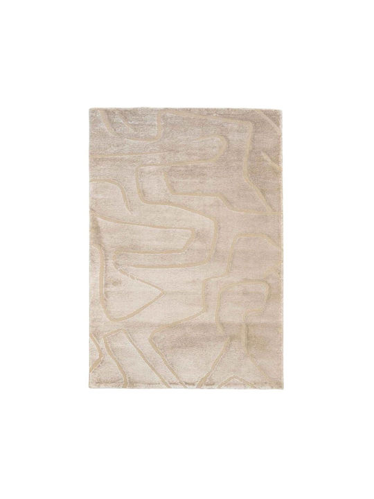 Ezzo Morbido E461bp5 Modern Cotton Bedroom Rugs Set Beige 12-E461BP5-BEI 3pcs