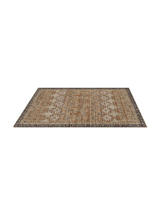 Vevor Teppich Rechteckig Synthetisch,Polyester/Cotton/Leather Brown-green