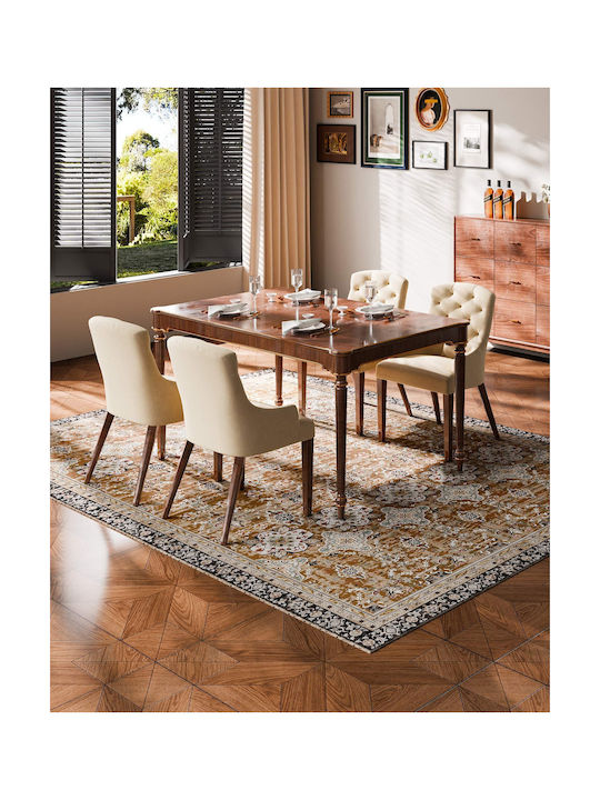 Vevor Covor Rectangular Brown Green