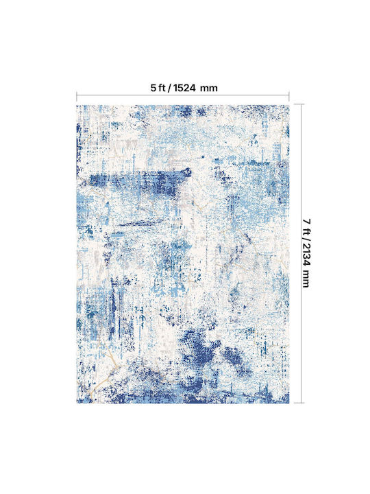 Vevor Χαλί Ορθογώνιο Μπλε 152x213cm