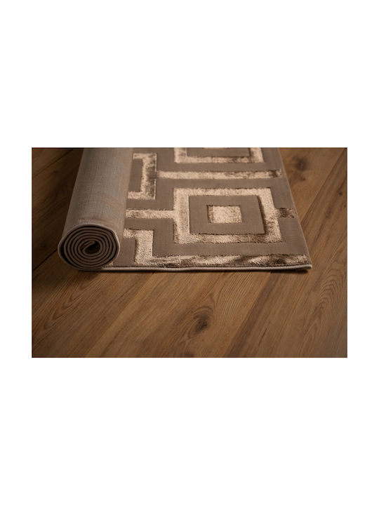 Tzikas Carpets Creation Mit Breite 80cm Braune Wohnzimmer Teppiche (Preis pro Meter)