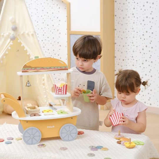 Viga Toys Kids Wooden Shop for 3+ Years 46pcs
