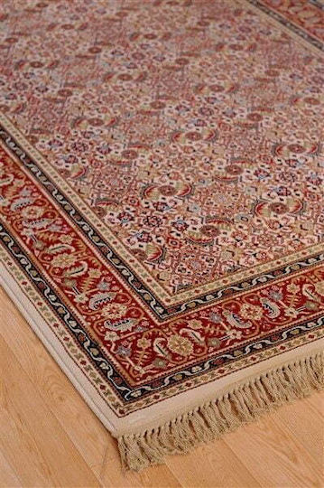 Klonaras 1180 Rug Rectangular with Fringes Orian Cream-Red