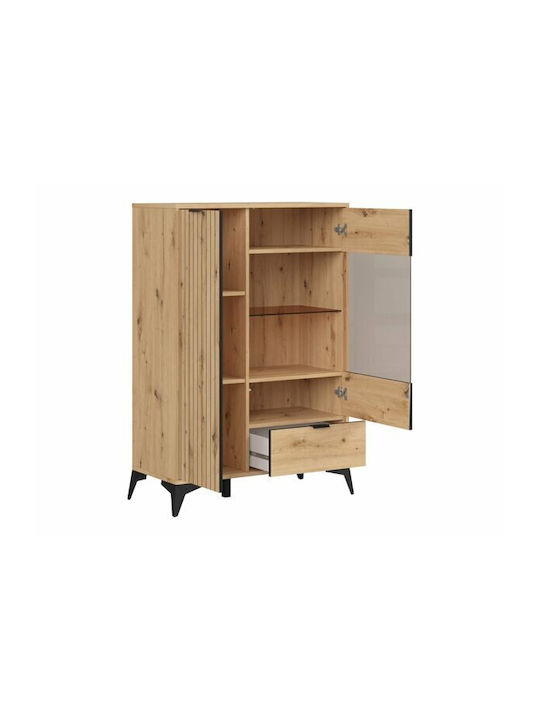 Bibliotheken Ludale 110 Artisan Eiche 2Stücke 90x41x133cm